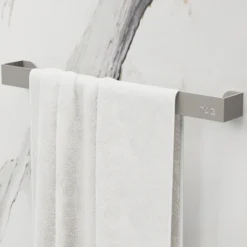 T&b håndklestang børstet aluminium