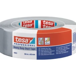 Tesa duct-tape sølvgrå 50m x 48mm