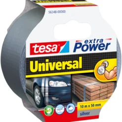 Tesa lerretstape universal 10m x 50mm grå