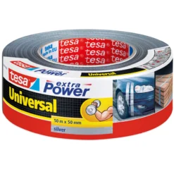 Tesa lerretstape universal 50m x 50mm grå