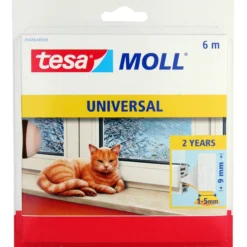 Tesa tetningslist skum 6m x 9mm x 6mm