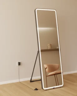 Trend beauty speil med av/på knapp 151,5x48,4 cm