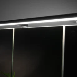 Trend emma led baderomslampe 80 cm dimbar, krom