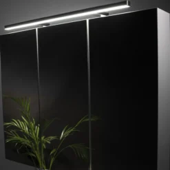 Trend emma led baderomslampe 80 cm dimbar, krom