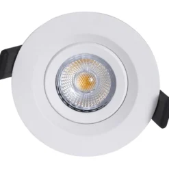 Trend gloria downlights cob led 8w360°, hvit