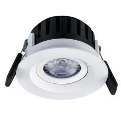 Trend gloria downlights cob led 8w360°, hvit