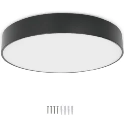 Trend ine plafond sort ø32 cm