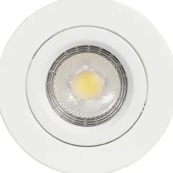 Trend lycke downlights cob led 6w, hvit