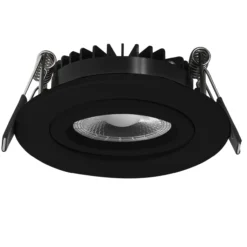 Trend lycke downlights cob led 6w, sort