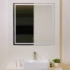 Trend rain lysspeil 80x80 cm