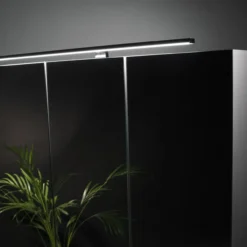 Trend tiril led baderomslampe 80cm dimtowarm, krom