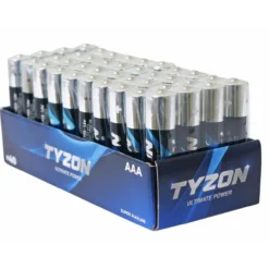 Tyzon alkaliske aaa-batterier 40-pk