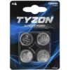Tyzon cr2032 litiumbatterier 4-pk