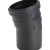 Ultra silent bend m/muffe 15° ø110