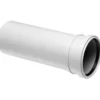 Uponor decibel avløpsrør m/muffe 110mm 3m hvit
