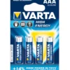 Varta batteri alkaline lr03-b4 aaa