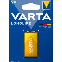 Varta longlifebatterier 9 v 1pk
