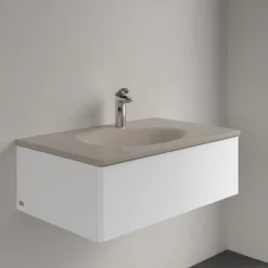 V&b antao servant c+ 80x50 u/overløp almond