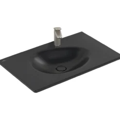 V&b antao servant c+ 80x50 u/overløp pure black