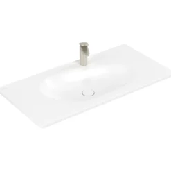 V&b antao servant c+ 100x50 u/overløp stone white