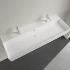 V&b memento 2.0 dobbel servant c+ 120x47 hvit alpin