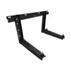 Veggbrakett 800x425x375 mm, sort