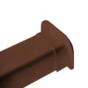 Veggroset 80x60mm, brun