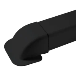 Veggterminal 80x60mm, sort