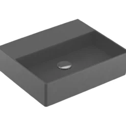 Villeroy & boch memento 2.0 servant 50 cm u/armaturhull graphite ceramicplus u/overløp