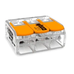Wago 221-613 3-leder koblingsklemme transparent 30 stk