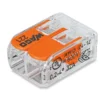 Wago 221-612 2-leder koblingsklemme transparent 5 stk