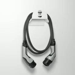 Wallbox kabelholder hvit