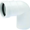 Wavin htp bend 88°x50mm hvit