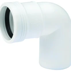 Wavin htp bend 88°x50mm hvit