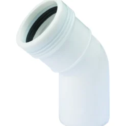 Wavin htp bend 45°x50mm hvit