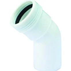 Wavin http bend 45°x32mm hvit
