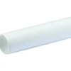 Wavin wafix avløpsrør pp u/muffe hvit 40x3000mm