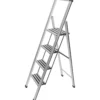 Wenko alu-design stige med 4 trinn satin