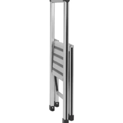 Wenko alu-design stige med 1 trinn satin