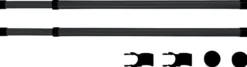 Wenko hercules garderobestang 2 stk. sort