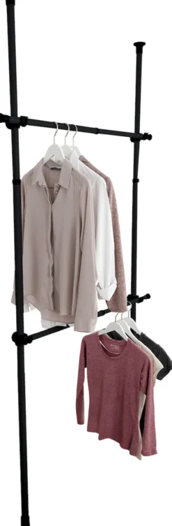 Wenko hercules garderobestang 2 stk. sort