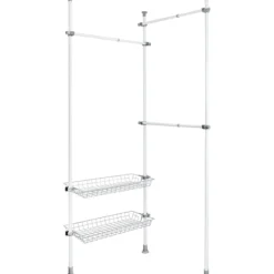 Wenko hercules åpent garderobesystem duo