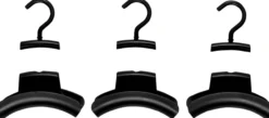 Wenko hercules veskeholder 3pk sort