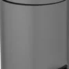 Wenko leman pedalbøtte 5 ltr. grå